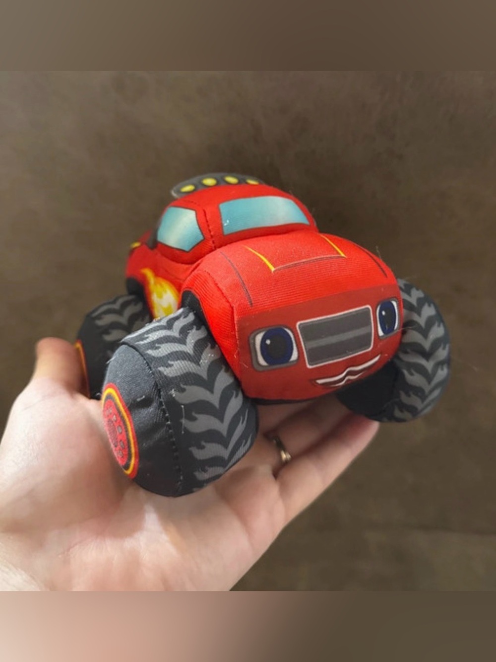 Fisher price blaze and the monster machines plush toy